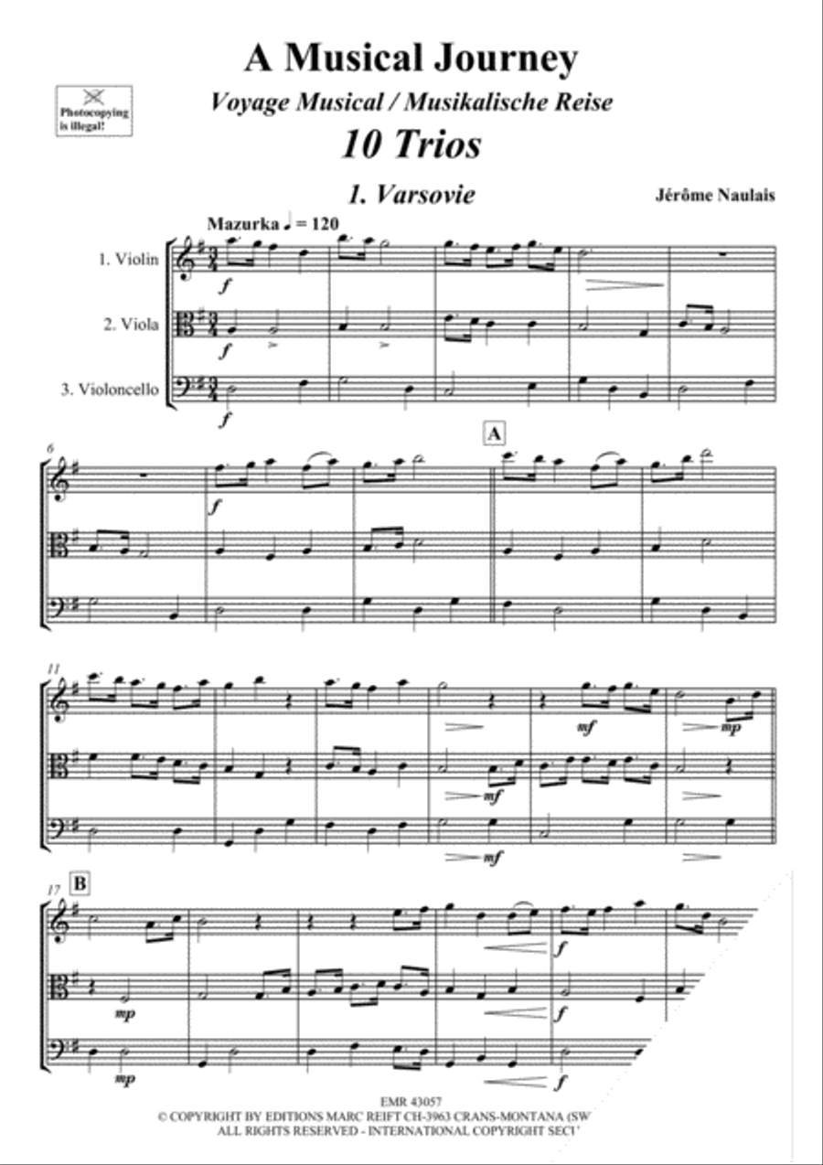 A Musical Journey String Trio scores gallery preview page 4