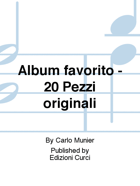 Album favorito - 20 Pezzi originali