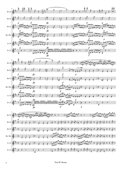 Mozart: Der Holle Rache kocht Clarinet Quintet Version