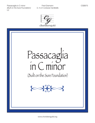 Book cover for Passacaglia in c minor