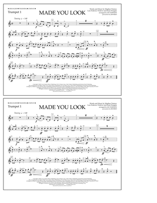 Book cover for Made You Look (arr. Jay Dawson) - Trumpet 1