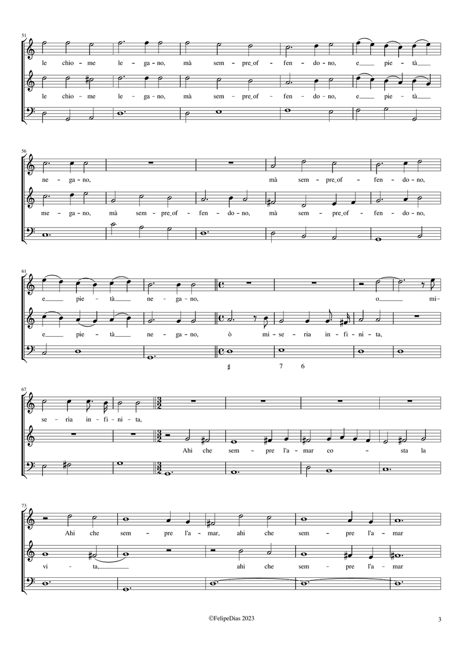 Vaghi rai, pupille ardenti Vocal Duet scores gallery preview page 3