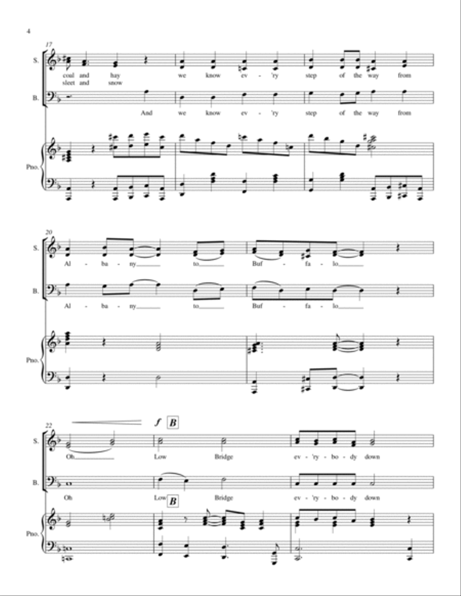 Erie Canal Choir scores gallery preview page 4