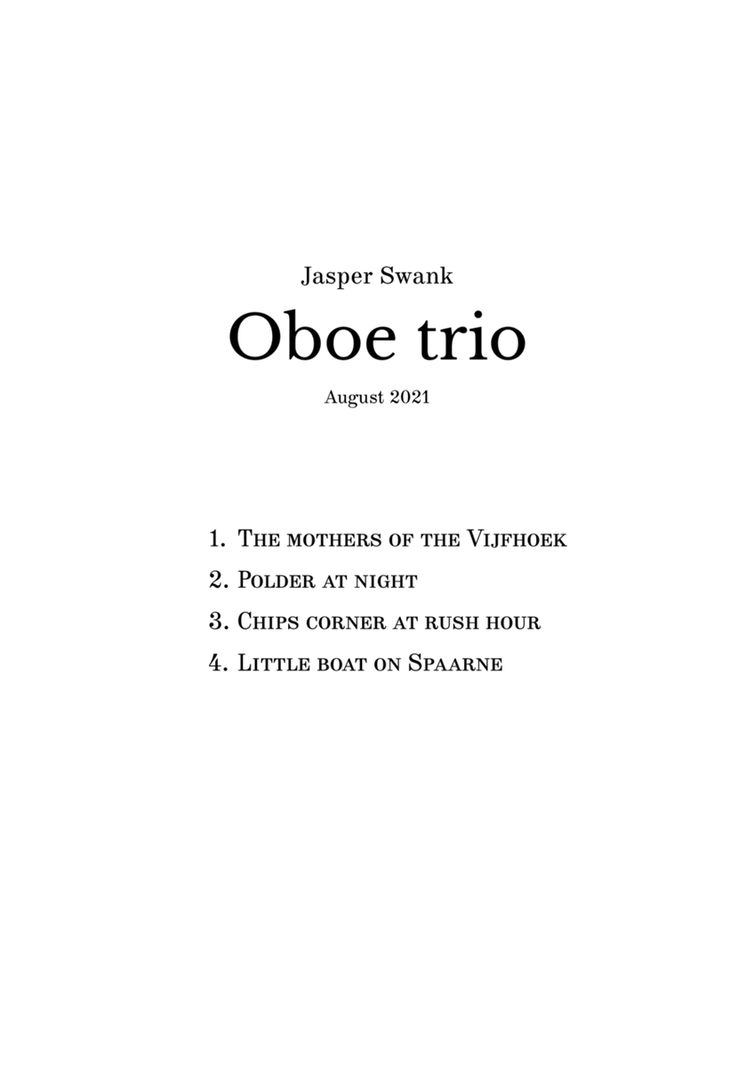 Oboe Trio image number null