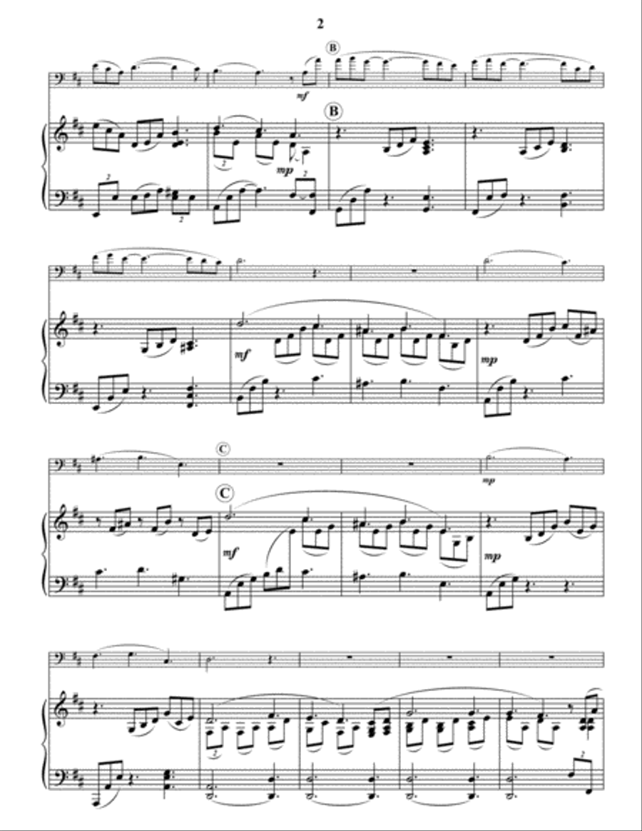 Still Waters Running Deep Piano Accompaniment scores gallery preview page 3