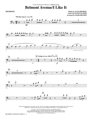 Book cover for Belmont Avenue/I Like It (from A Bronx Tale) (arr. Mark Brymer) - Trombone