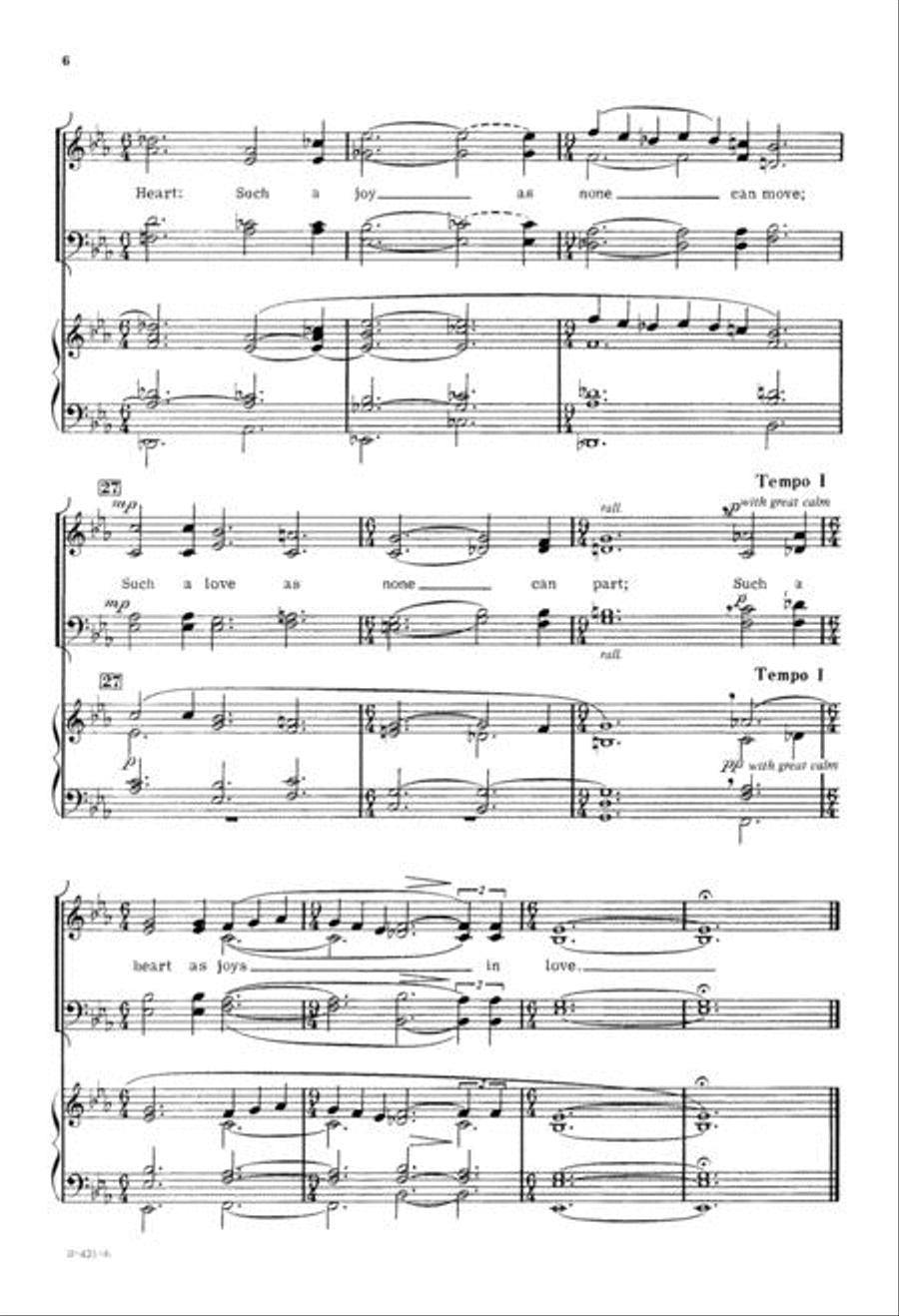 The Call The Call 4-Part scores gallery preview page 6