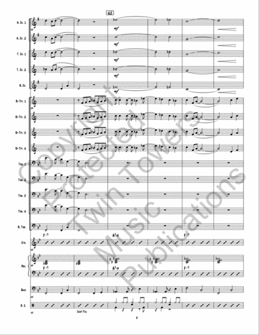 New Beginning 2.0, A New Beginning 2.0, A Jazz Ensemble scores gallery preview page 9