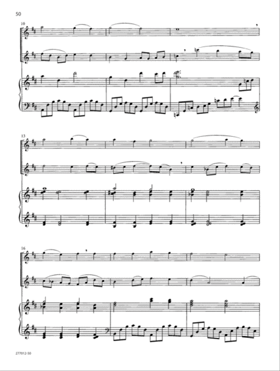 Be Still My Soul Flute Duet scores gallery preview page 26