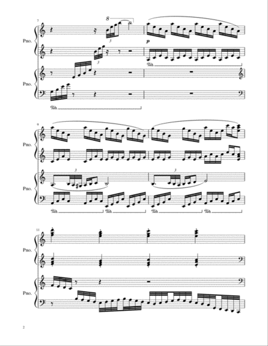 A Duet for Tim and Ruth A Duet for Tim and Ruth Piano scores gallery preview page 2