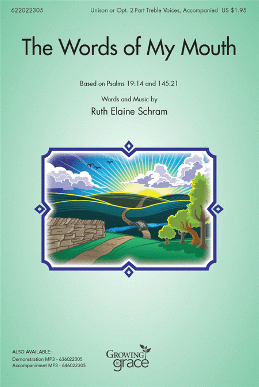 The Words of My Mouth The Words of My Mouth Unison Choir scores gallery preview page 1
