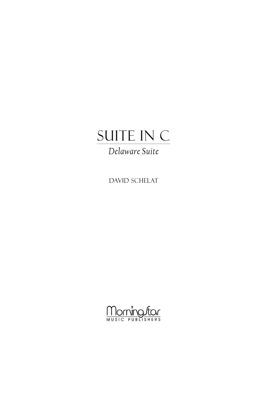 Suite in C Suite in C Organ scores gallery preview page 1