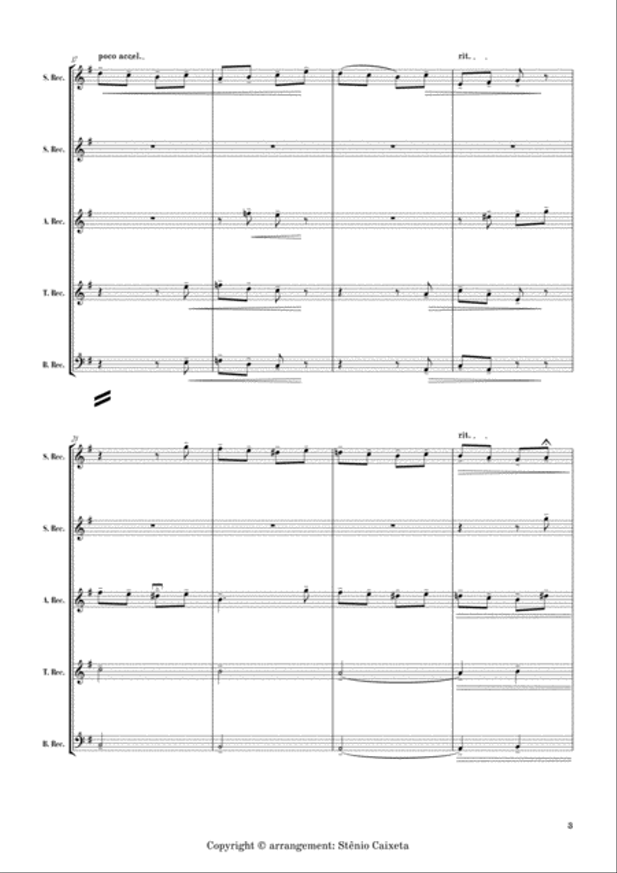 First Loss - Op. 68 Recorder scores gallery preview page 6