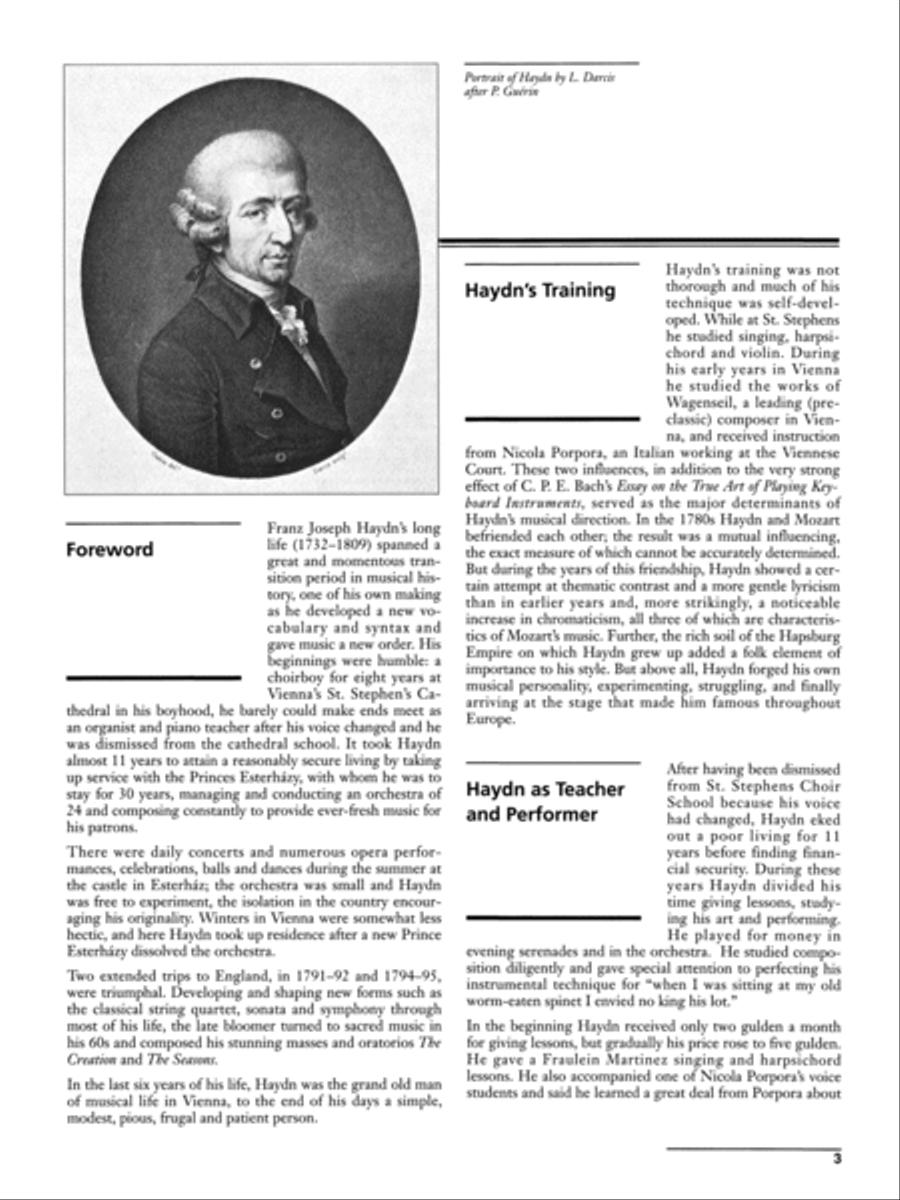 At the Piano with Haydn Piano Solo scores gallery preview page 21