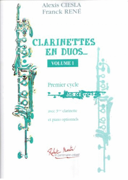 Clarinettes en duos vol.1 image number null