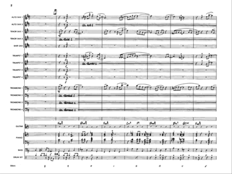 You Can't Get There From Here! Jazz Ensemble scores gallery preview page 3