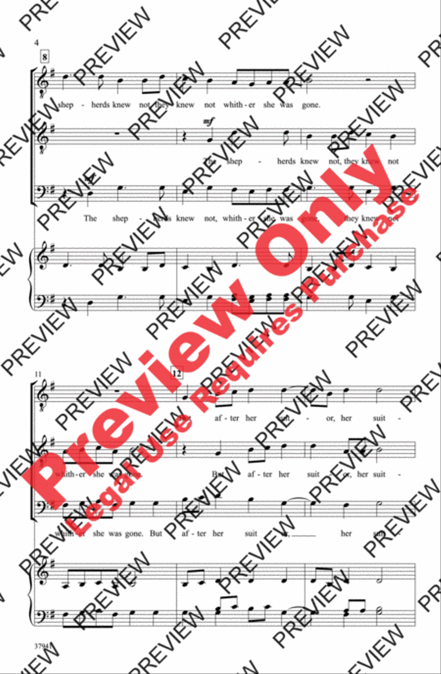 Fair Phyllis Fair Phyllis Men's Choir scores gallery preview page 4