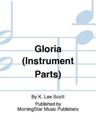 Book cover for Gloria (Instrumental Parts)