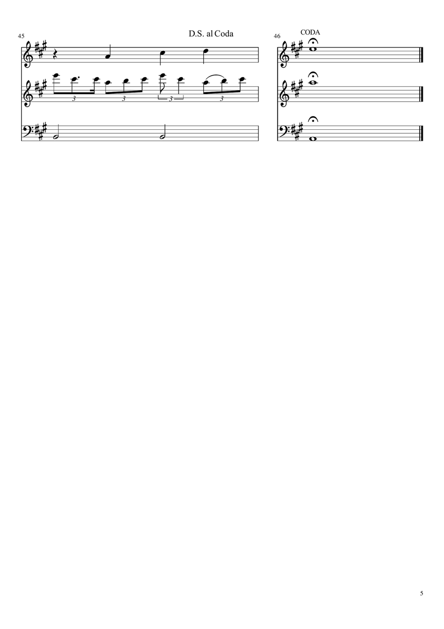 A Couple Of Forevers String Trio scores gallery preview page 5
