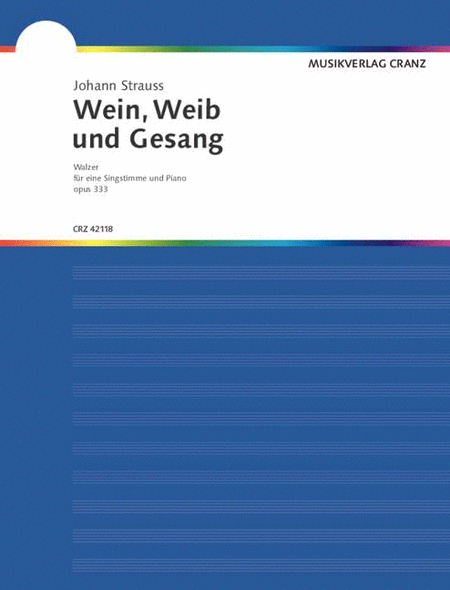 Strauss J Wein Weib+gsg Walzer Op333 (ep
