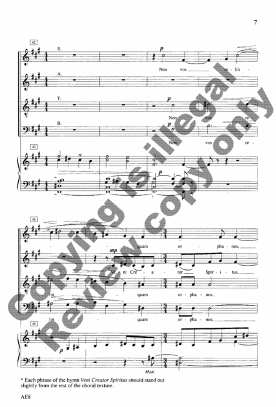 Spiritus Domini Spiritus Domini 4-Part scores gallery preview page 18