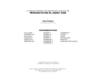 Book cover for Welcome To The St. James Club