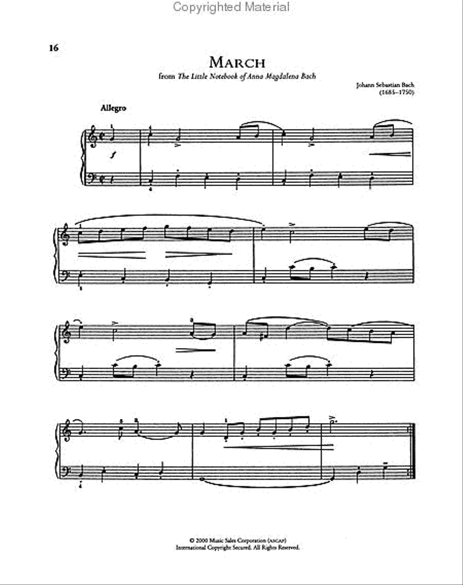 The Piano Bench of Easy Classical Music Piano Solo scores gallery preview page 3