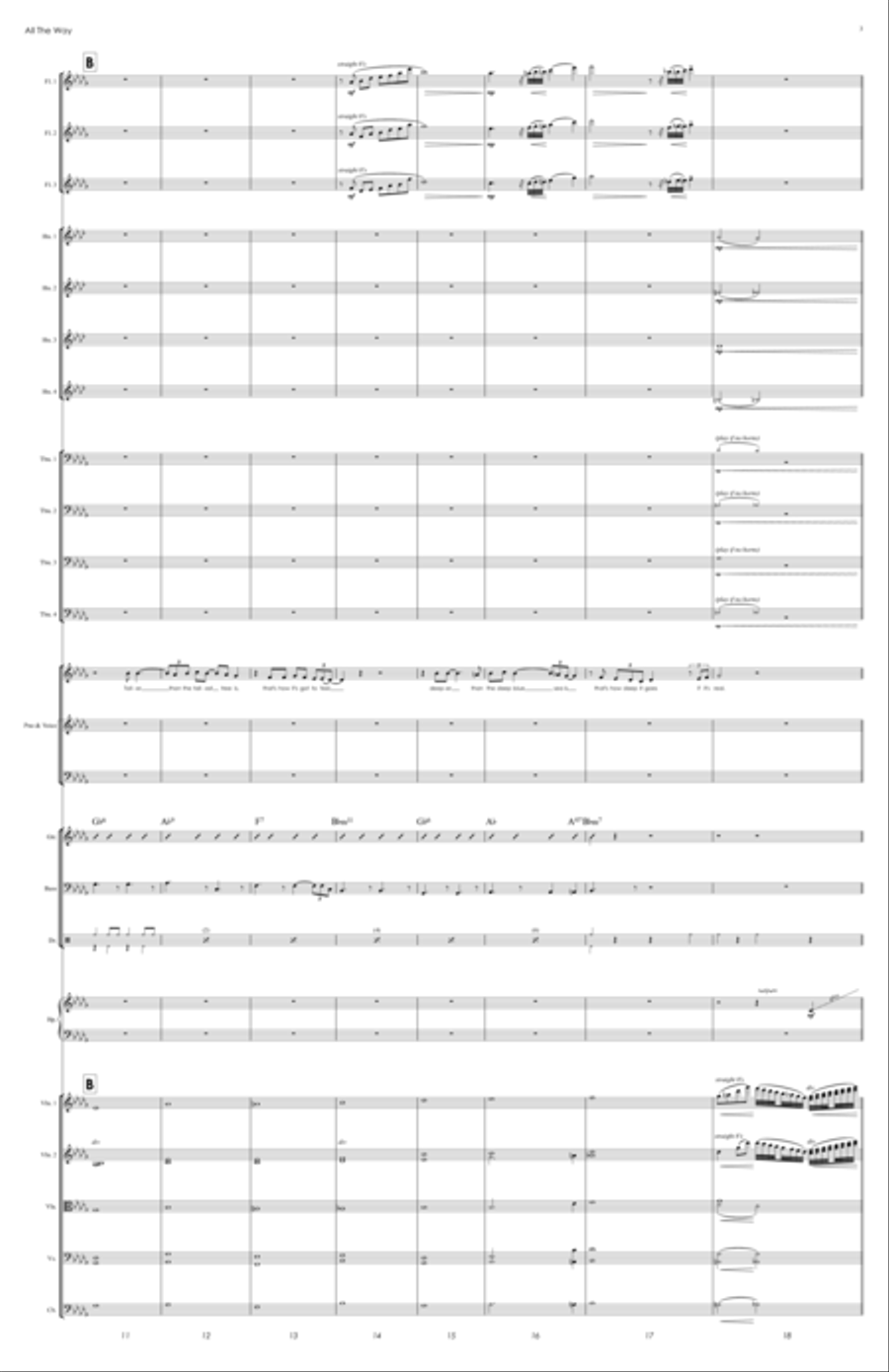 All The Way Full Orchestra scores gallery preview page 3