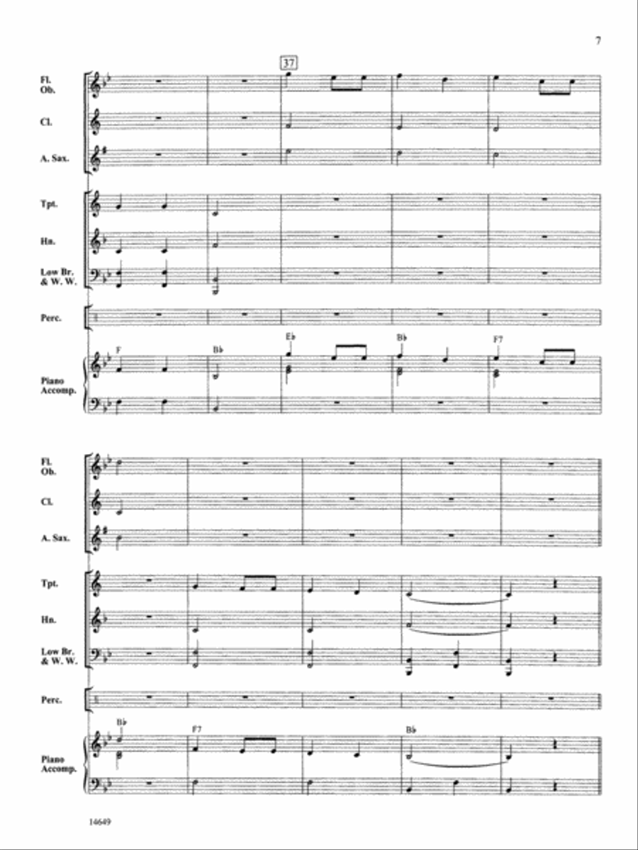 Bell Canyon March: Score Bell Canyon March: Score Concert Band scores gallery preview page 5