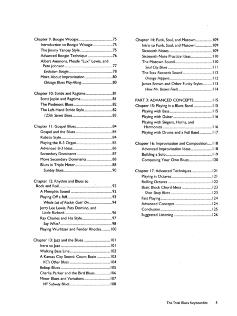 The Total Blues Keyboardist Piano Method scores gallery preview page 3