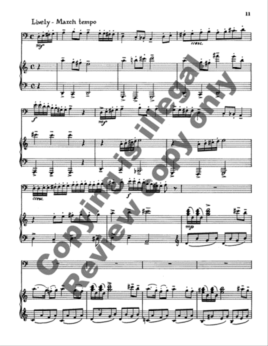 Sonata Sonata Piano scores gallery preview page 7