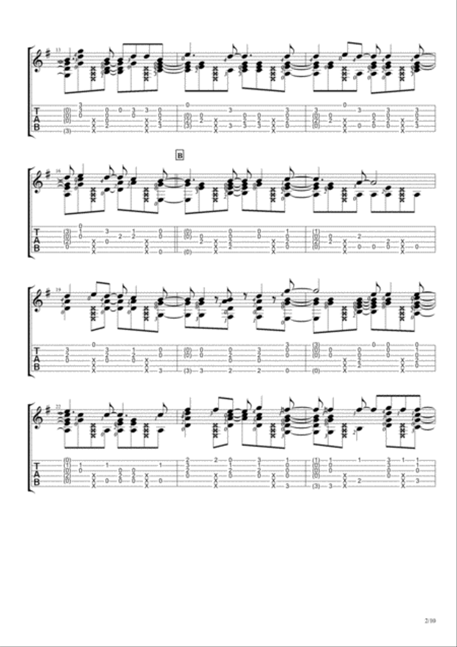 More Than Words Acoustic Guitar scores gallery preview page 2