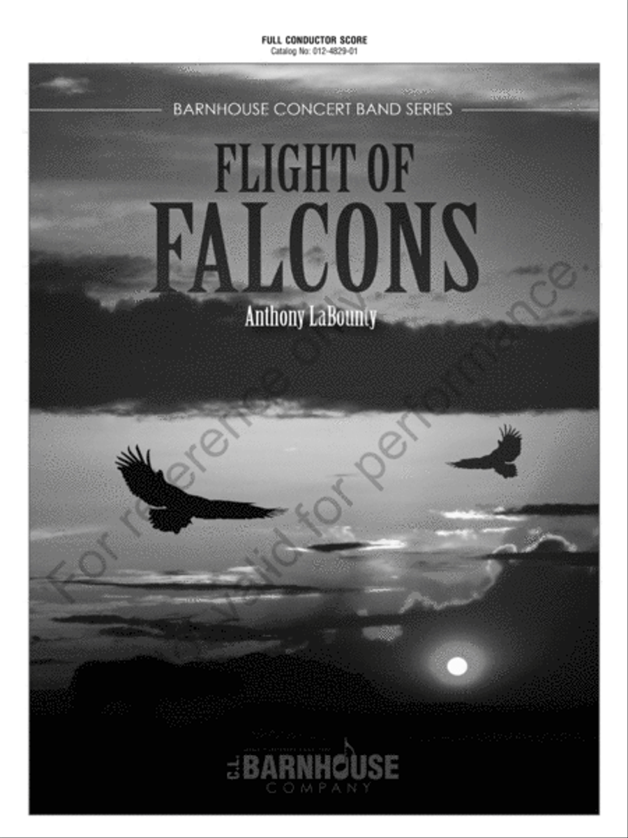 Flight Of Falcons Concert Band scores gallery preview page 2
