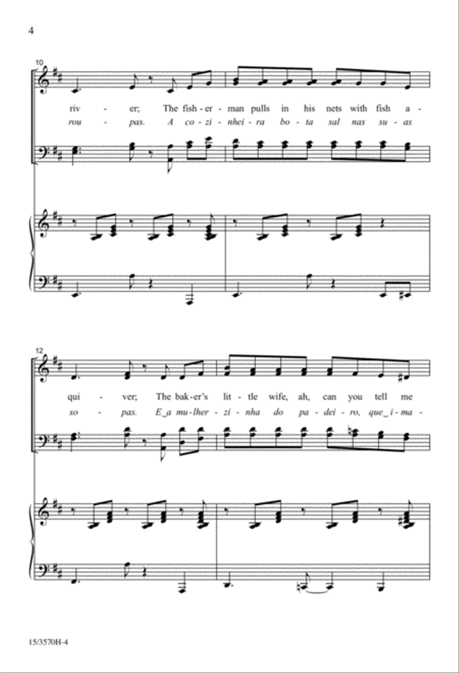 They All Dance the Samba 4-Part scores gallery preview page 3