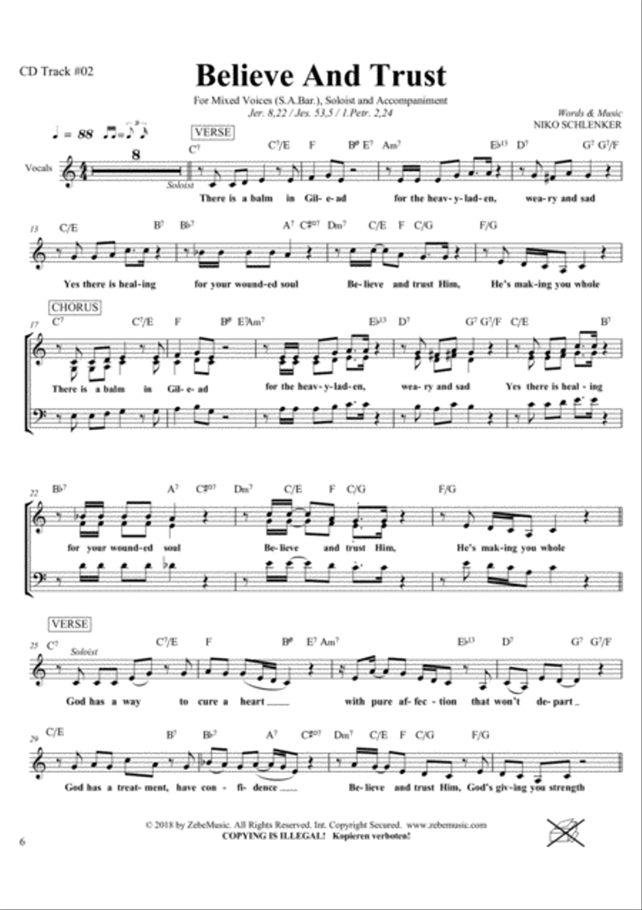 Be Encouraged 4-Part scores gallery preview page 10