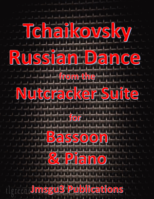 Tchaikovsky: Russian Dance from Nutcracker Suite for Bassoon & Piano