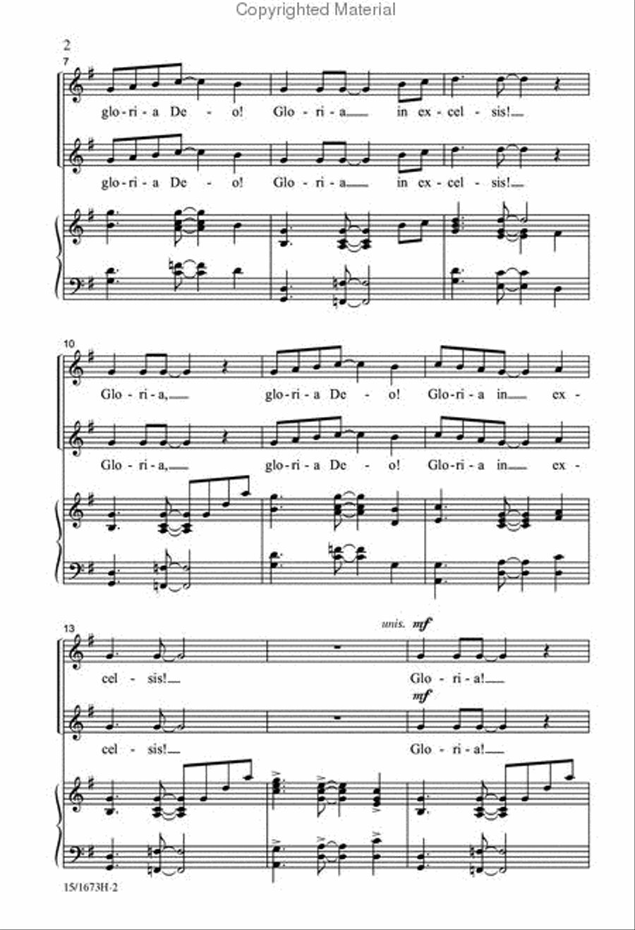 Gloria Deo Gloria Deo SSA scores gallery preview page 3