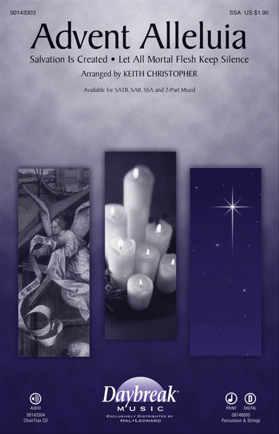 Advent Alleluia SSA scores gallery preview page 1