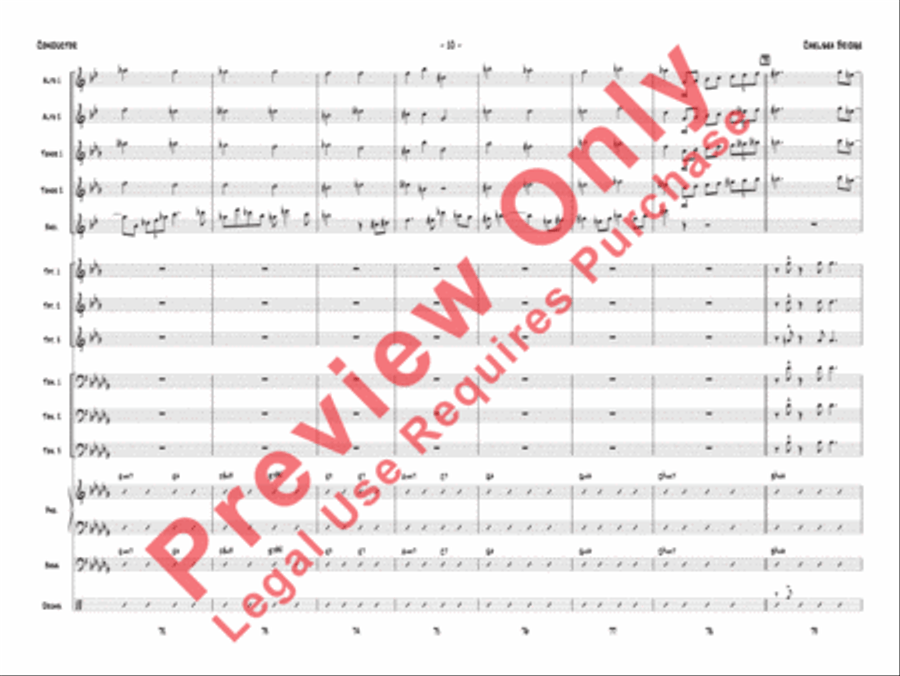 Chelsea Bridge Jazz Ensemble scores gallery preview page 13