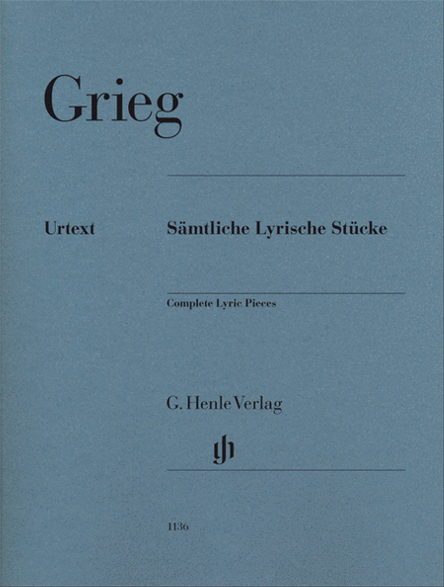 Complete Lyric Pieces Piano Solo scores gallery preview page 1