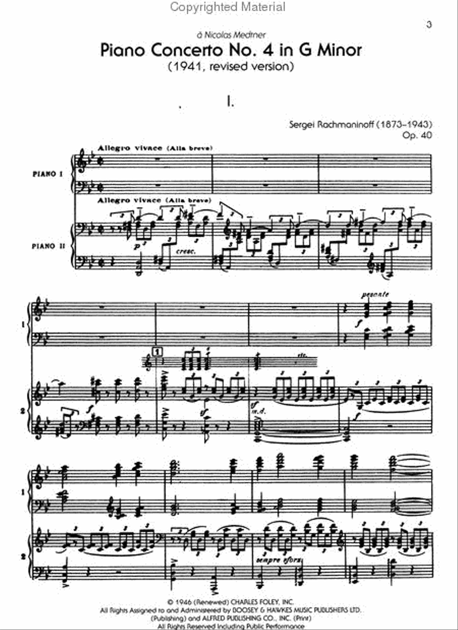 The Piano Works of Rachmaninoff, Volume 14 Small Ensemble scores gallery preview page 2