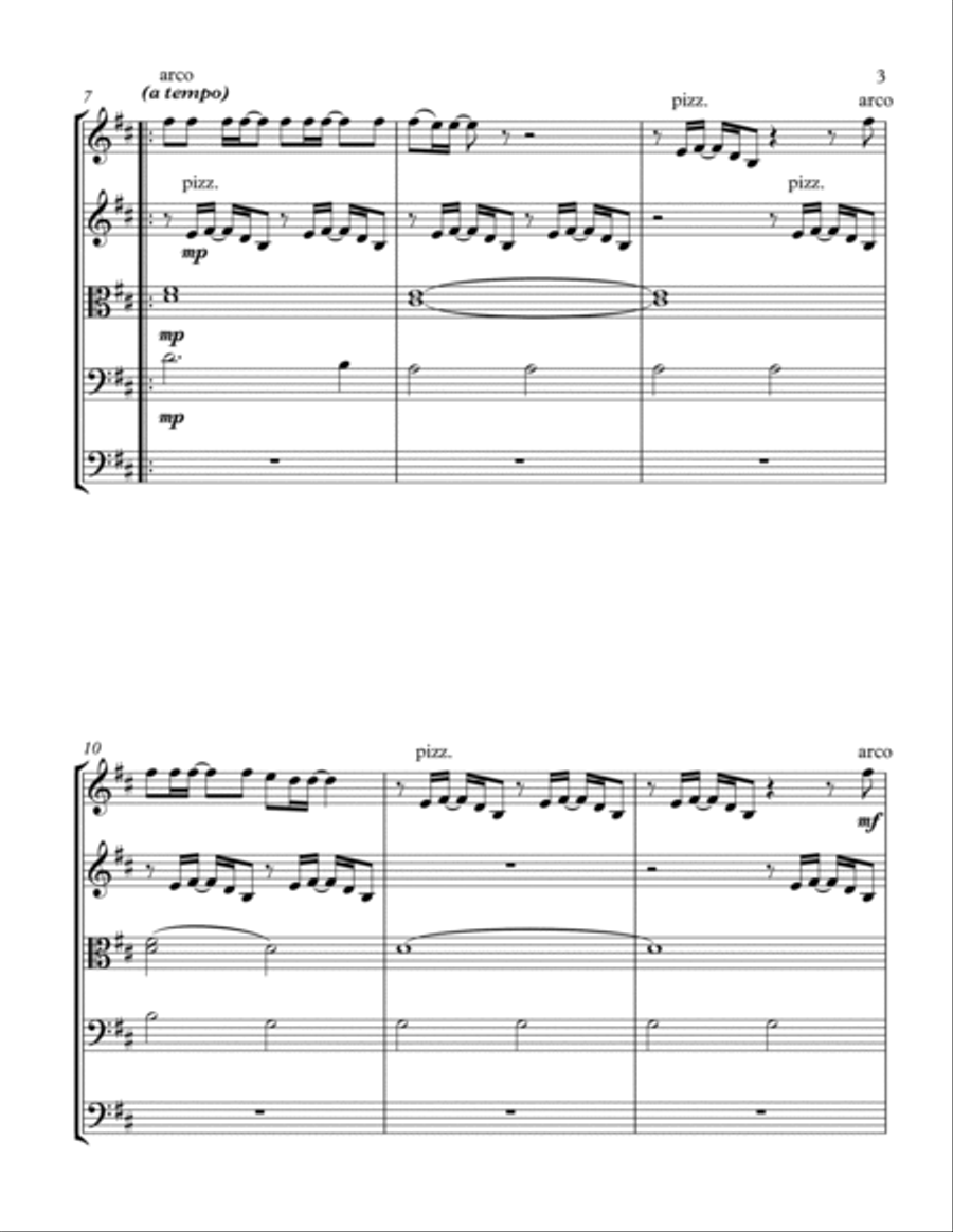 Holocene String Orchestra scores gallery preview page 5
