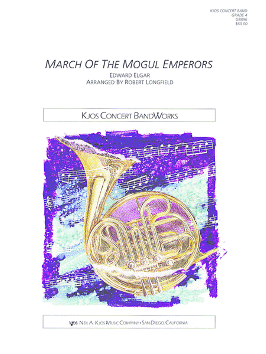 March of the Mogul Emperors Concert Band scores gallery preview page 1