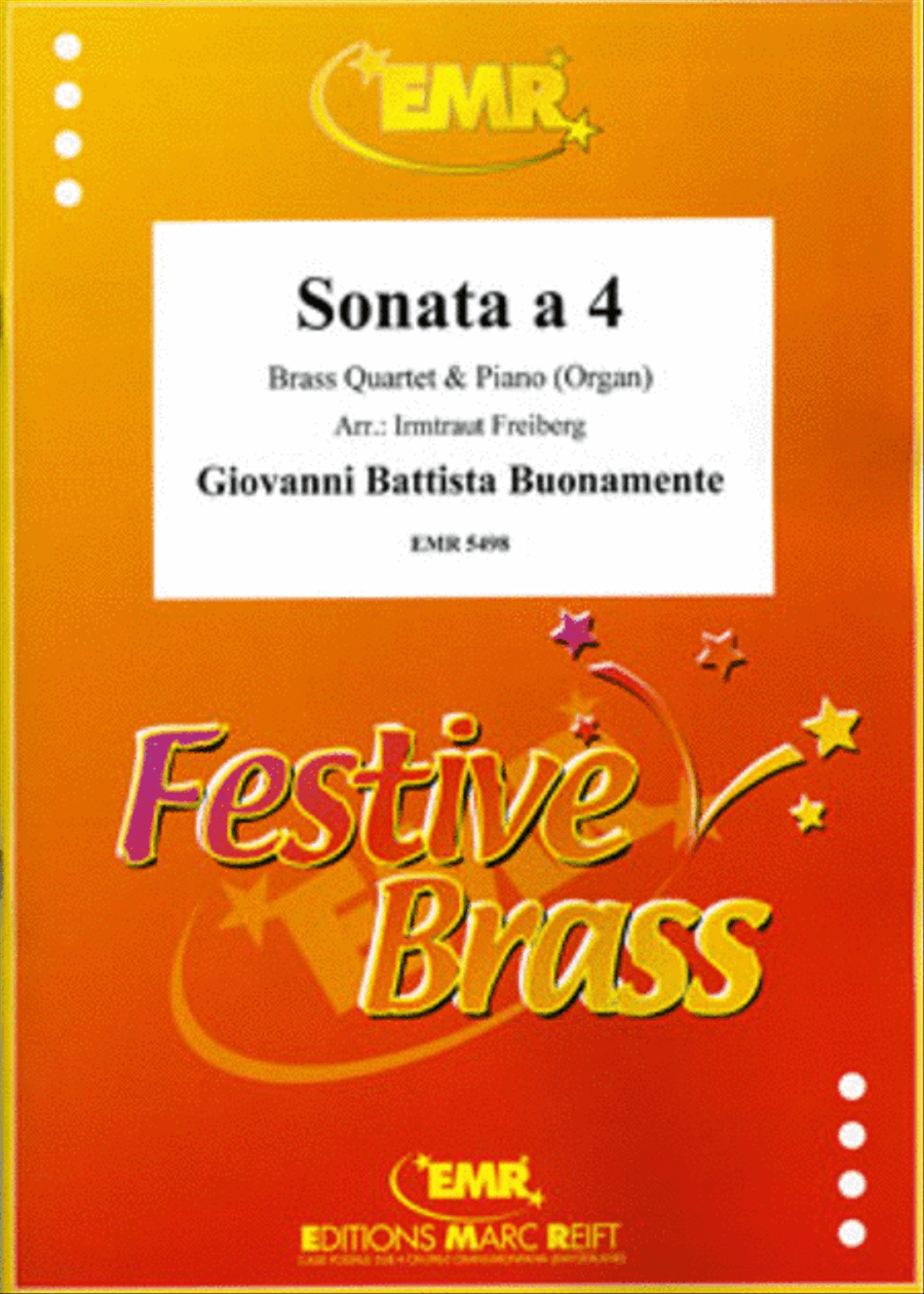 Sonata a 4 Sonata a 4 Brass Ensemble scores gallery preview page 1