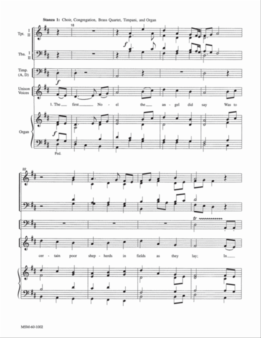 The First Noel The First Noel Choir scores gallery preview page 3