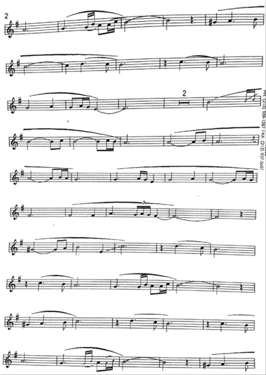 Wing'd Slippers Flute Solo scores gallery preview page 2