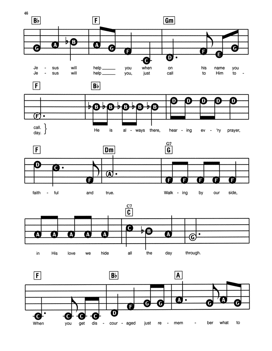 Reach Out To Jesus Electronic Keyboard scores gallery preview page 2