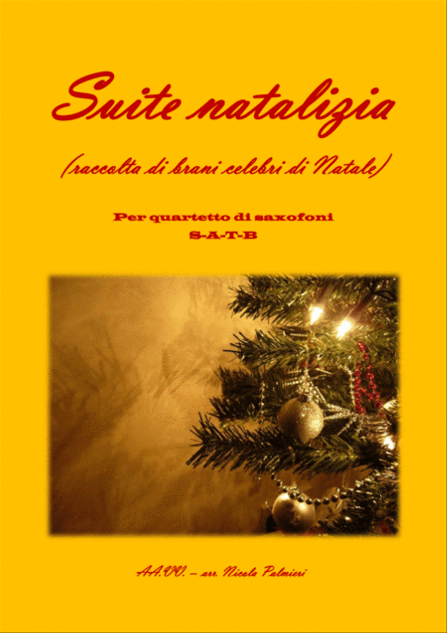 Suite natalizia (raccolta di brani celebri di Natale) Woodwind Quartet scores gallery preview page 1