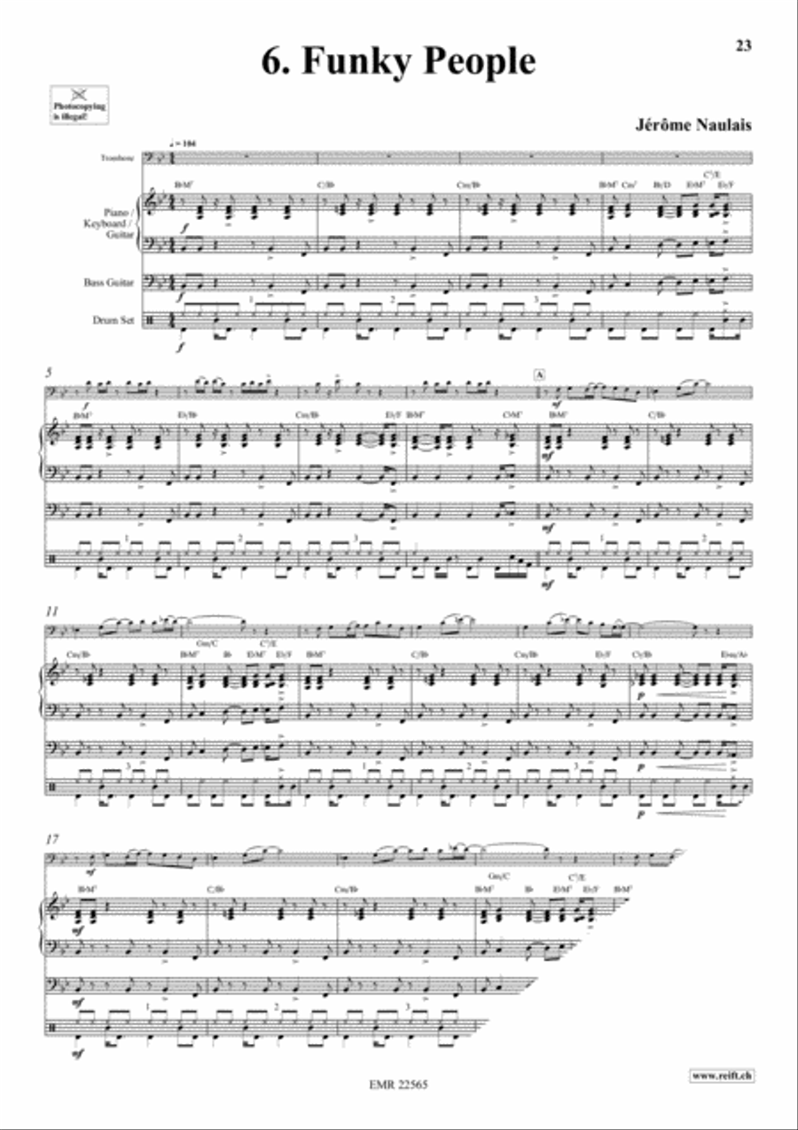 Play With Your Band Volume 2 Trombone scores gallery preview page 8