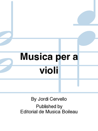 Musica per a violi